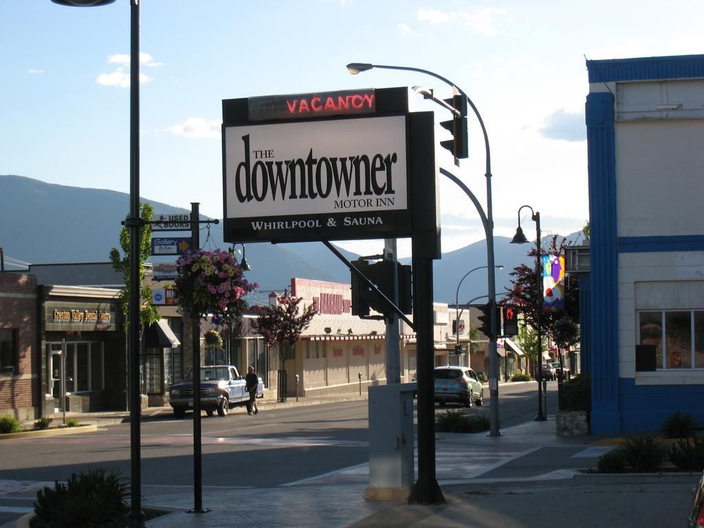 Downtowner Motor Inn Creston Exterior foto